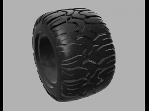 Hotwheels custom Off-Road Tires OD15mm ID9mm 3D Print Model