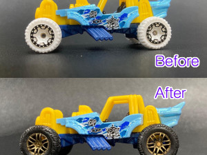 Hotwheels custom Off-Road Tires OD15mm ID9mm 3D Print Model