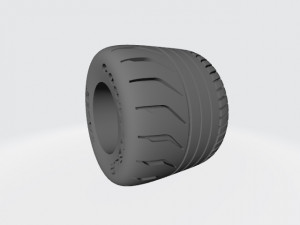 Hotwheels custom wheels tires set OD 12mm ID 6mm Modello di stampa 3D