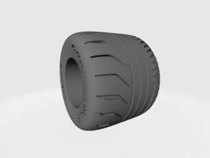 Hotwheels custom wheels tires set OD 12mm ID 6mm 3D Print Model