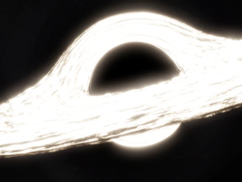 Super Black Hole 3D Model