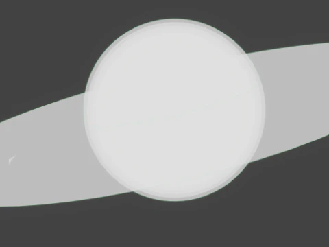 Super Black Hole 3D Model