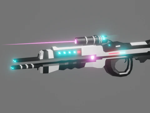 Pack of Models in Space Style 3D Model