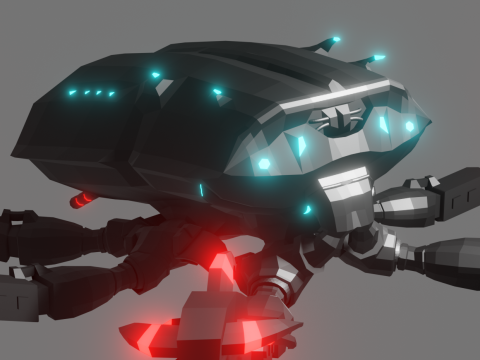 Pack of Models in Space Style 3D 模型