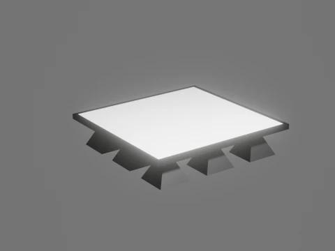 Pack of Models in Space Style 3D Model