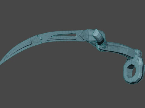 Pack of Models in Space Style 3D Model