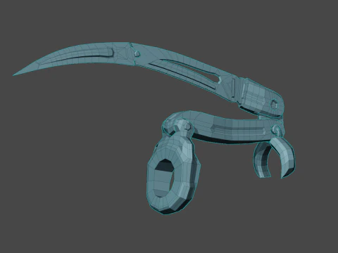 Pack of Models in Space Style 3D Model