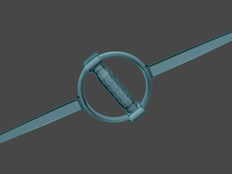 Pack of Models in Space Style 3D Model