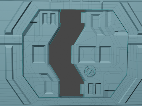 Pack of Models in Space Style 3D 模型