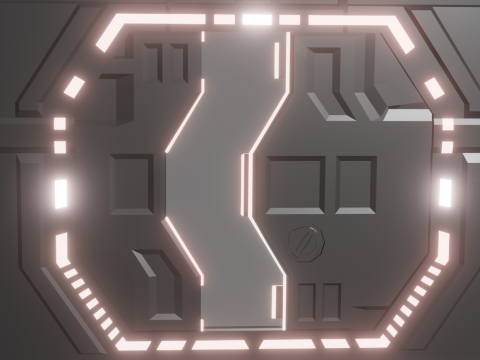 Pack of Models in Space Style 3D 模型