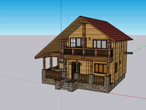 Cottage 3D मॉडल