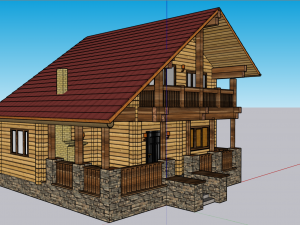 Cottage 3D मॉडल