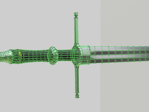 Medieval sword 3D Model