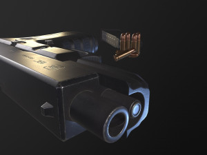 Glock 18C - Low-poly Model 3D