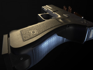 Glock 18C - Low-poly 3D Model