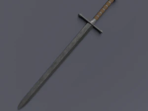 Spada in poli basso Modello 3D