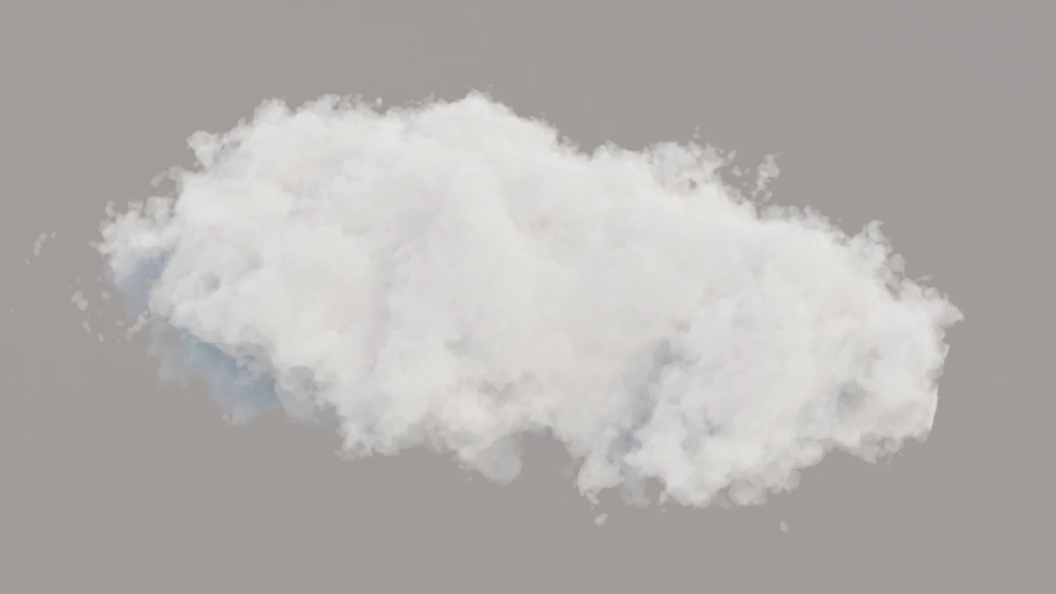 Cloud 3D Model .c4d .max .obj .3ds .fbx .stl .blend 