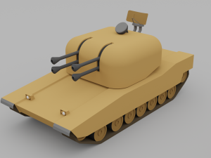 Low poly armored vehicles 3D-Modell