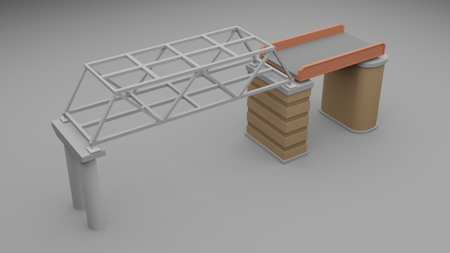 Bridge pack 3D Model .c4d .max .obj .3ds .fbx .stl .blend 
