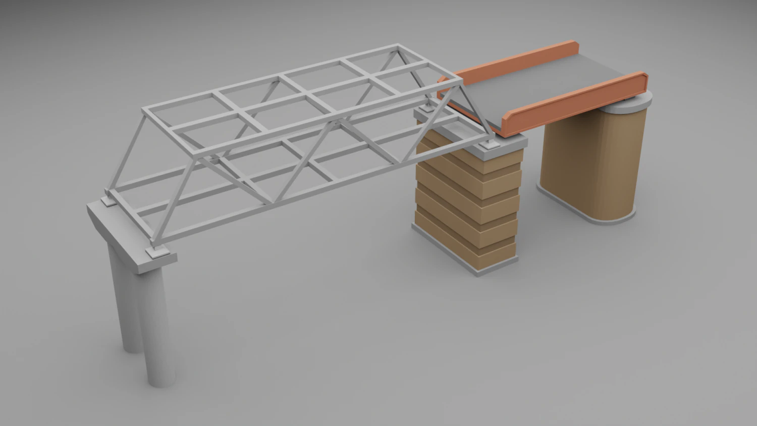 Bridge pack 3D Model .c4d .max .obj .3ds .fbx .stl .blend