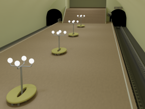 Metro station and train 3D 模型