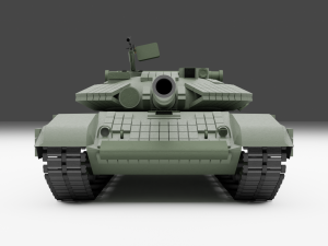 T-64 BV MBT 3D Модель