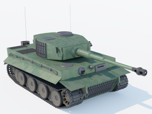Tiger H1 Tank Modelo 3D