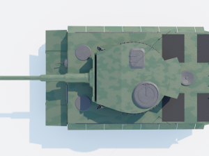Tiger H1 Tank Modelo 3D