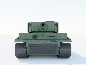 Tiger H1 Tank Modelo 3D
