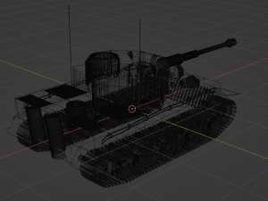 Tiger H1 Tank Modelo 3D