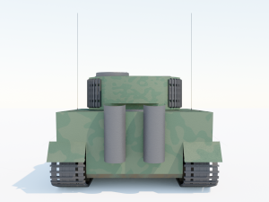 Tiger H1 Tank Modelo 3D