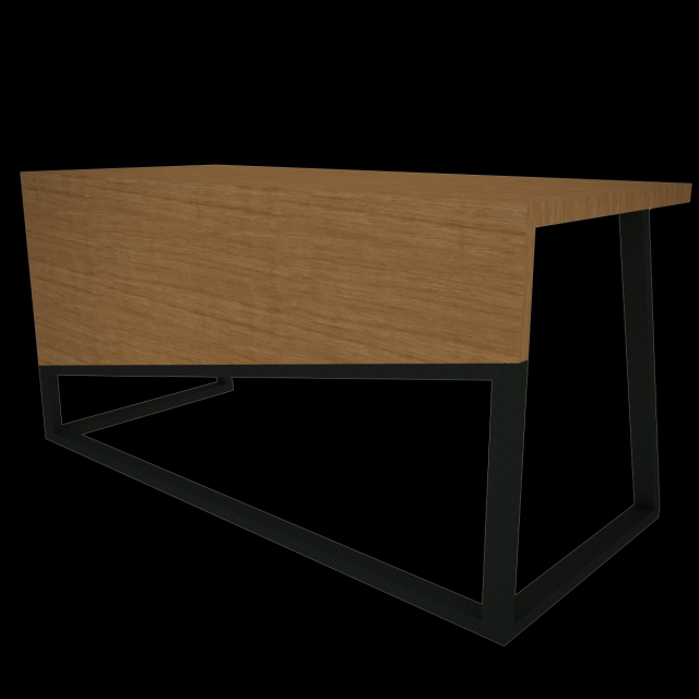 Modern table 3D Модель .c4d .max .obj .3ds .fbx .stl .blend 