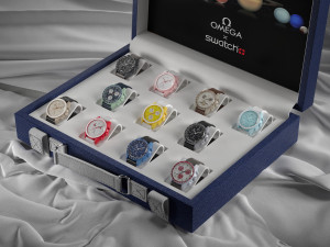 Swatch X Omega MoonSwatch Full collection Briefcase Modèle 3D