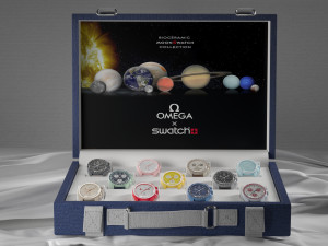 Swatch X Omega MoonSwatch Full collection Briefcase Modèle 3D