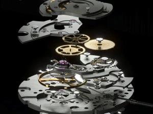 ETA 2824-2 Watch movement 3D Model