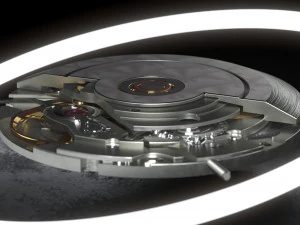 ETA 2824-2 Watch movement 3D Model