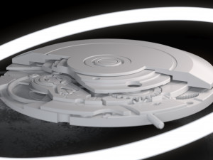 ETA 2824-2 Watch movement 3D Model