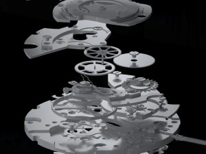 ETA 2824-2 Watch movement 3D Model