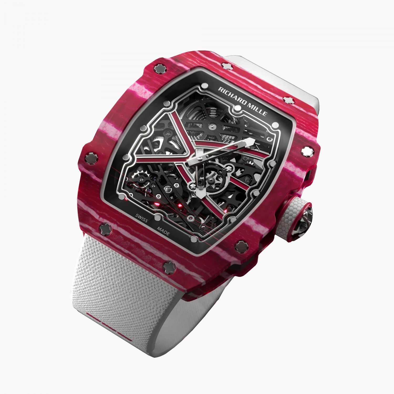 Richard Mille RM67-02 3D Model .c4d .max .obj .3ds .fbx .stl .blend