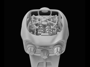 Jacob and Co Bugatti Chiron 3D 모델