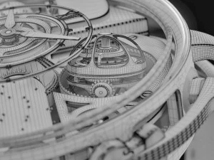 Jacob and Co Godfather Minute repeater 3D Model