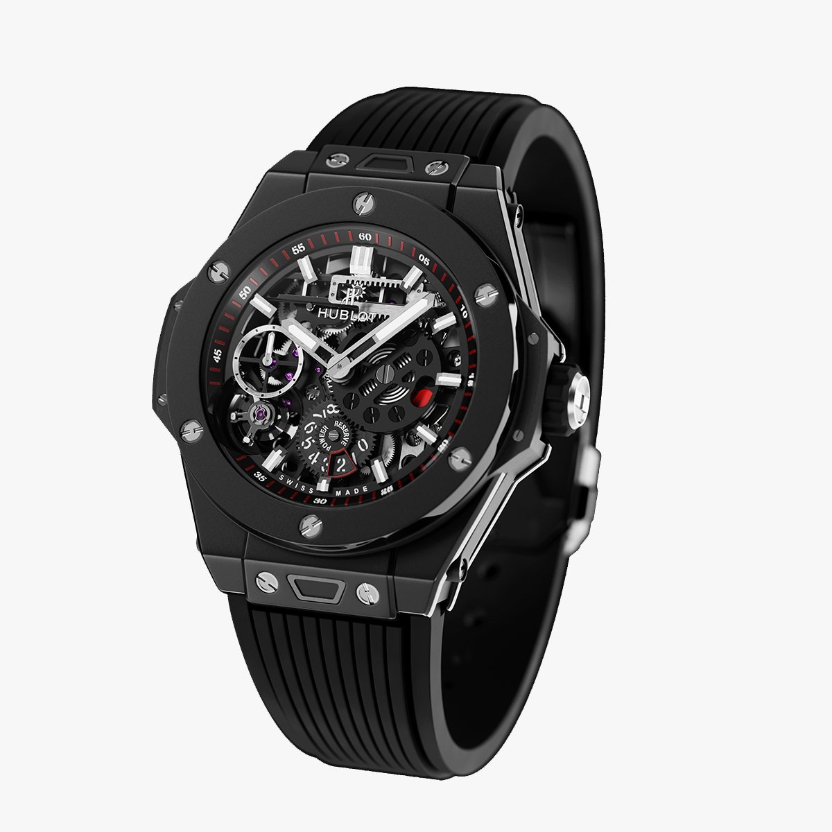 Hublot big bang 2025 meca 10 black magic