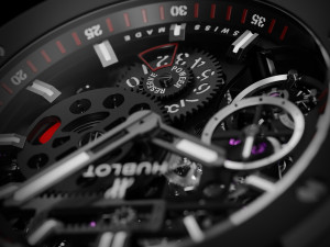 HUBLOT MECA-10 Black Magic Modello 3D