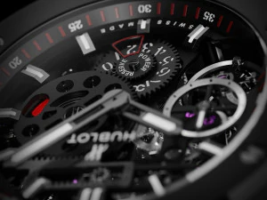 HUBLOT MECA-10 Black Magic 3D Model