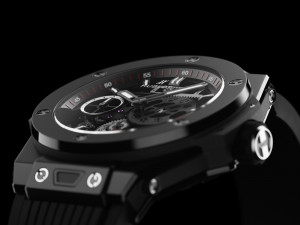 HUBLOT MECA-10 Black Magic Modello 3D