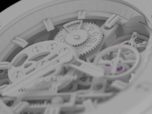 HUBLOT MECA-10 Black Magic Modello 3D