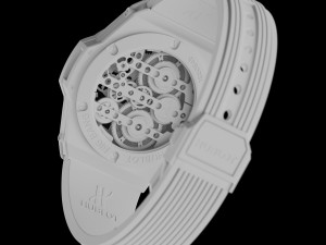 HUBLOT MECA-10 Black Magic Modello 3D