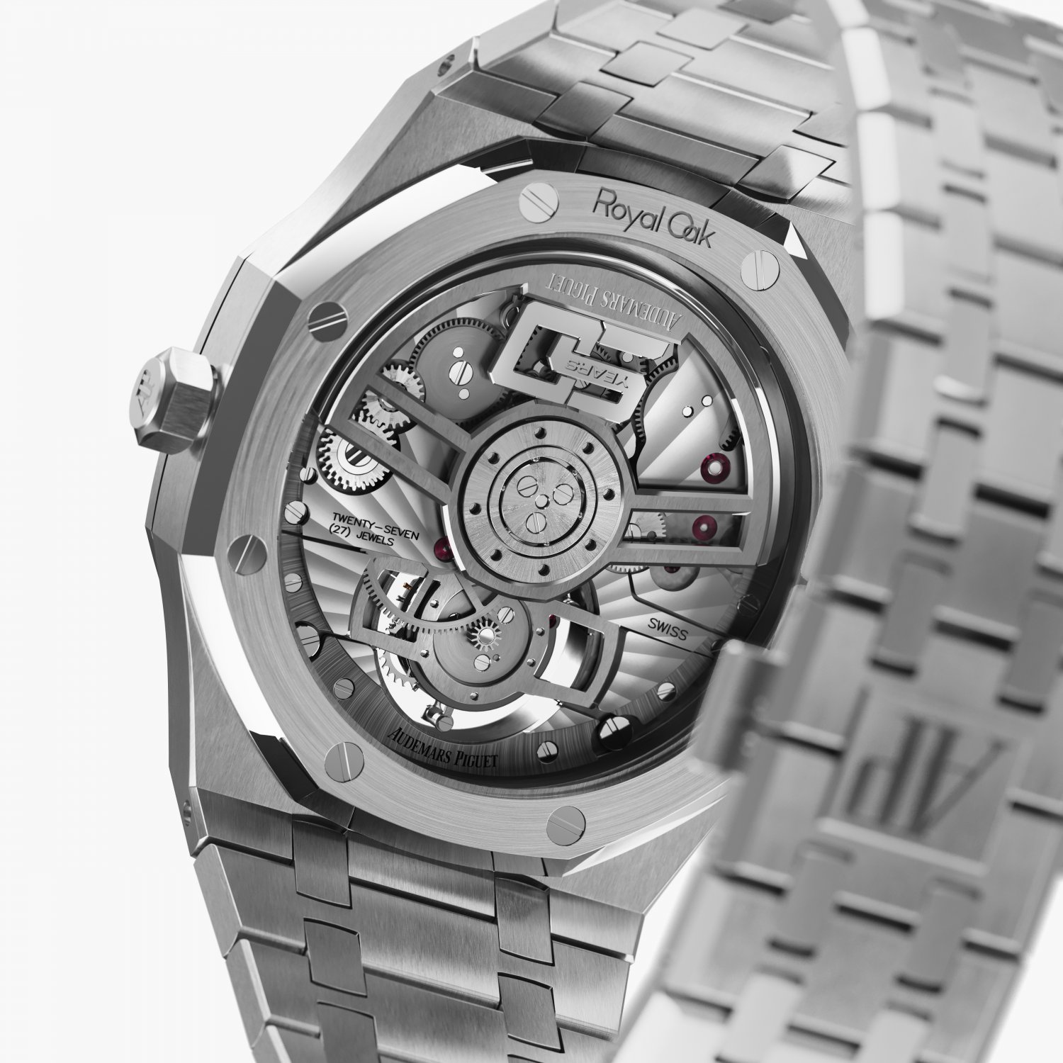 Audemars Piguet Royal Oak Flying Tourbillon 3D Model in Jewellery