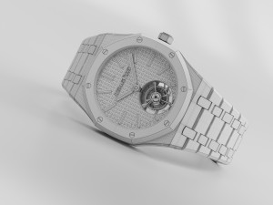 Audemars Piguet Royal Oak Flying Tourbillon Model 3D