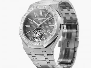 Audemars Piguet Royal Oak Flying Tourbillon z białego złota Model 3D